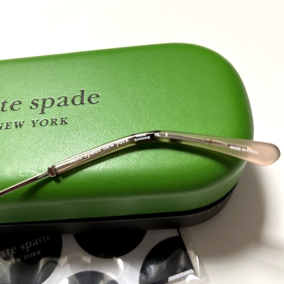 New in Case Original KATE SPADE Sunglasses Katalina Aviator YB7/HA Brown Silver main image 10